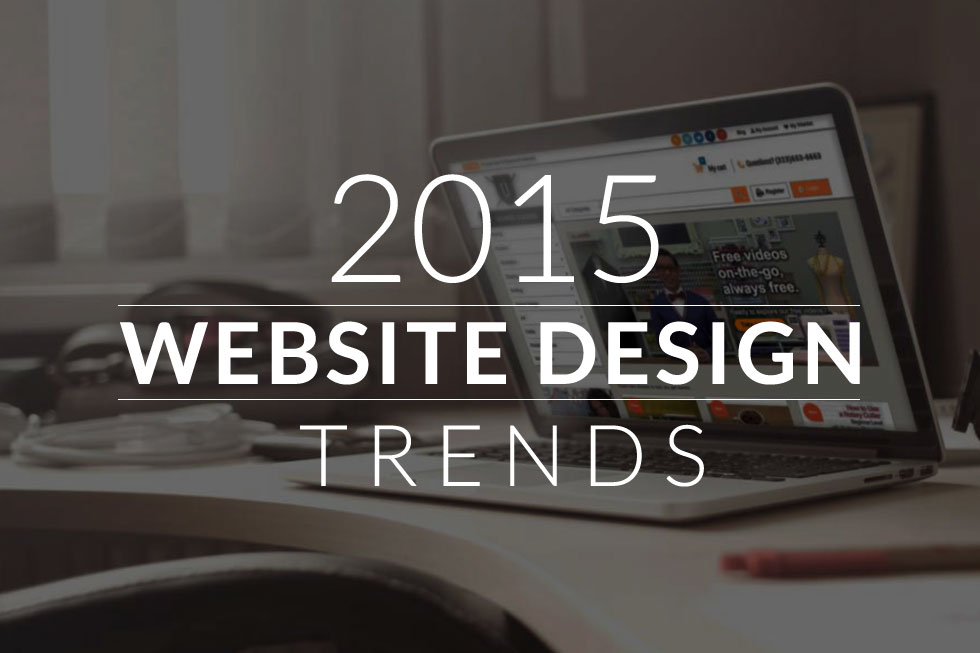 Web design trends 2015